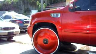 AceWhipsNET Chevy Tahoe on 30quot Dub Delusion Floaters Kandyland Customs [upl. by Eyanaj128]