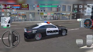 New BMW Police Car Police Simulator  Police Sim 2022  Part  7  Skeleton Play [upl. by Bartolemo]