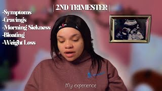 SECOND TRIMESTER  Pregnancy Symptoms Cravings Morning Sickness amp Bloating  Kayy Lovee [upl. by Arissa]