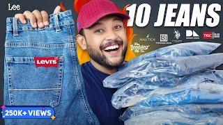 10 Best College Jeans for College From ₹500 🔥 Levis Powerlook Jeans Haul Review 2024  ONE CHANCE [upl. by Jane660]