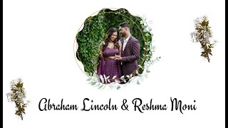 💕Abraham Lincoln amp Reshma Moni💕 Wedding Live Streaming [upl. by Adyl701]