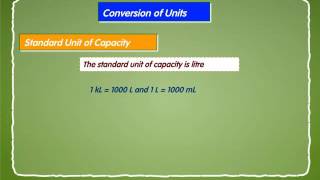 Conversion of Units of length mass and capacity [upl. by Marta937]