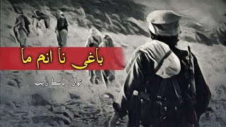 Baghi Na Anam Ma  Basit Zaib  Balochi Inqilabi Song  By Noman Baloch [upl. by Mur612]