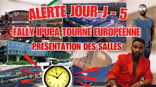 présentation des 6 salles de concert de Fally Ipupa en Europe jourJ  5 France PaysBas Allemagne [upl. by Ultan582]