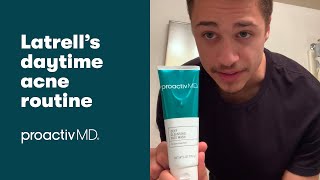 Easy morning skincare routine for acneprone skin  proactiv [upl. by Nyre]