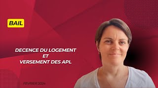 Logement décent et APL [upl. by Viking948]