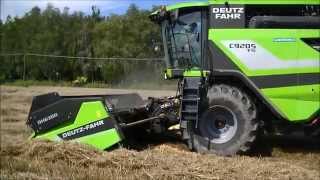 NEW DeutzFahr C9205 TS Trebbiatura Frumento 2014 [upl. by Novled451]