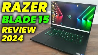 Razer Blade 15 review 2024 Portable Powerhouse with WhisperQuiet Fans [upl. by Ayekat143]