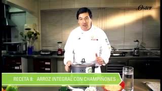 Arroz Integral con Champiñones con tu arrocera Bioceramic™ Oster® [upl. by Nyrmak]