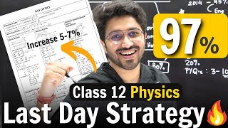 Class 12 Physics Board Exam  Last Day Strategy amp Resources  Revision Notes amp MCQs [upl. by Assedo70]