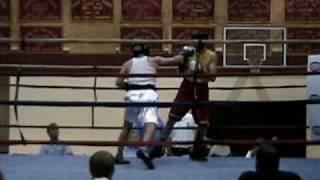 Bressler Boxings Logan Wilson  Fourth Fight  Utah Summer Games 2010 [upl. by Tnomyar]