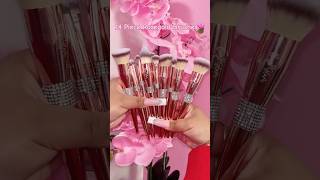 Best Makeup brush set ❤️✨ what your favourite brush colour mentioned in comments ❤️✨makeupbrush [upl. by Rebel]