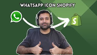 How to Add Whatsapp Chat to Shopify 2024 [upl. by Eiblehs]