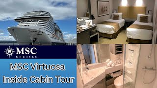 MSC Virtuosa Inside cabin tour [upl. by Hawkie]