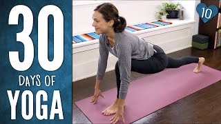 Day 10  10 min Sun Salutation Practice 30 Days of Yoga [upl. by Sinnaoi]