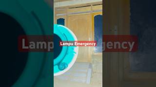 Lampu Emergency Ada Panel Surya nya juga lampuemergency [upl. by Rodd]