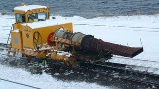 CN Jet Snow Blowers in use in the Halifax NS area [upl. by Ria733]