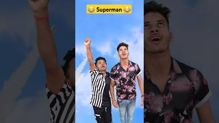 Sasta Superman 😂 comedy funnysuperman funny funnyvideo funnyshorts amitffcomedy shortvideo [upl. by Marianne]