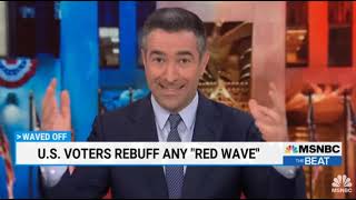 MSNBCs Ari Melber Revisits The Medias quotRed Wavequot Mass Hysteria [upl. by Ainomar753]