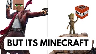 Star Lord Dance Off Bro Battle of Xandar Scene But Its Minecraft 😎 Guardians of the Galaxy 2014 [upl. by Nitsrek]