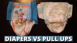 Diapers vs Pull Ups  Whats the Difference amp Which is Better [upl. by Early]