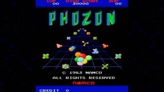 Phozon 1983 Namco Mame Retro Arcade Games [upl. by Breech]