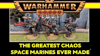 The Greatest Chaos Space Marines Warhammer 40k 2nd edition [upl. by Ateekram]