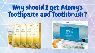 Atomy Toothpaste  Toothbrush and Testimonies [upl. by Ecnar]