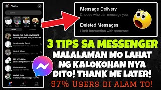 3 TIPS SA MESSENGER NI PARTNER NA DAPAT ALAM MO PARA MAHULI LAHAT NG KALOKOHAN NYA [upl. by Vizzone]