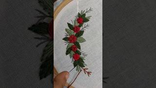 handkerchief embroidery tutorial for beginners  Miss embroidered embroidery [upl. by Aggappe]