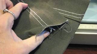 DRESSMAKER 2000 Sewing Machine info Video 10 Opening end seams [upl. by Nataline]