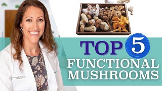 The 5 Best Medicinal Mushrooms You NEED Daily [upl. by Oicam]