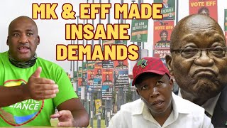 Gayton McKenzie BLASTS MK amp EFFs INSANE Demands To ANC [upl. by Jorin]