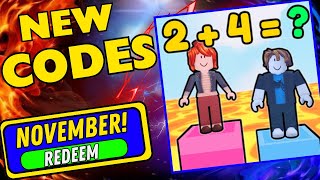 NEW CODES ROBLOX Math Tower Race CODES 2024  Math Tower Race CODES  Math Tower Race [upl. by Lirrad]