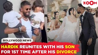 Hardik Pandya REUNITES with his son Agastya for the FIRST time after divorce with Natasa Stankovic [upl. by Aikimat155]