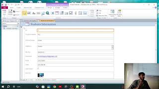 DCAPGDCA Full Course Class32  Form For MS Access By Mohit Dogne [upl. by Tat936]