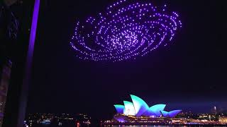 Vivid Sydney 2023  Drone Show [upl. by Ycnaffit565]