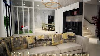 Interior Design for double storey terrace house EP1 [upl. by Annawot309]