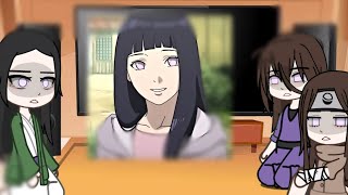 Hyuga family react to Hinata my au byeika [upl. by Braeunig67]