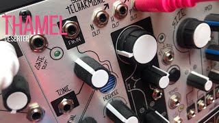 DESERTER  Make Noise Telharmonic Tribute  Eurorack Ambient Meditation eurorack ambient [upl. by Raclima]