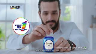 Centrum Men Supports Overall Health  Product Film  Worlds No1 Multivitamin [upl. by Alikee]