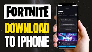 How To Download Fortnite On iOS [upl. by Euqinorev94]