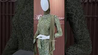 Kebaya Tunangan amp Kebaya Wisuda warna Deep Sage Green [upl. by Omolhs]