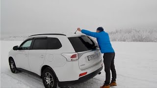 Знакомство с Mitsubishi Outlander 3 24 Мицубиси экономит но за рамки не выходит [upl. by Narayan732]