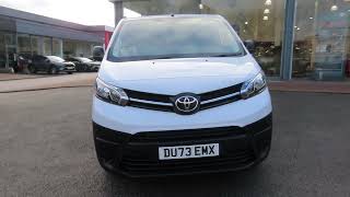 2023 Toyota Proace L2 ICON CRC Automatic Electric Panel Van at WR Davies Toyota Stafford01785236700 [upl. by Haliak]