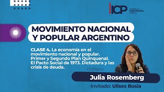 MÓDULO MOVIMIENTO NACIONAL Y POPULAR  CLASE 4 [upl. by Euqininod28]