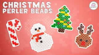 Christmas Perler Beads  FREE Christmas Perler Bead Patterns [upl. by Nnylram]