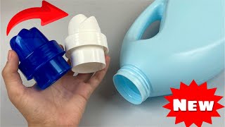 Dont Throw Away Detergent Bottle Lids Recycling Idea [upl. by Griggs889]