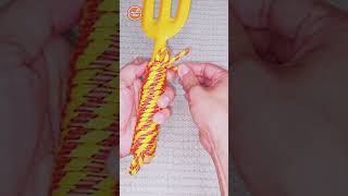 How to tie Knots rope diy idea for you diy viral shorts ep1920 [upl. by Ydniw614]