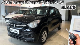 2024 Maruti Suzuki Celerio ZXI Black Colour Full Deta Review ❤️ Price amp Specifications😍Black King🔥 [upl. by Streeto485]